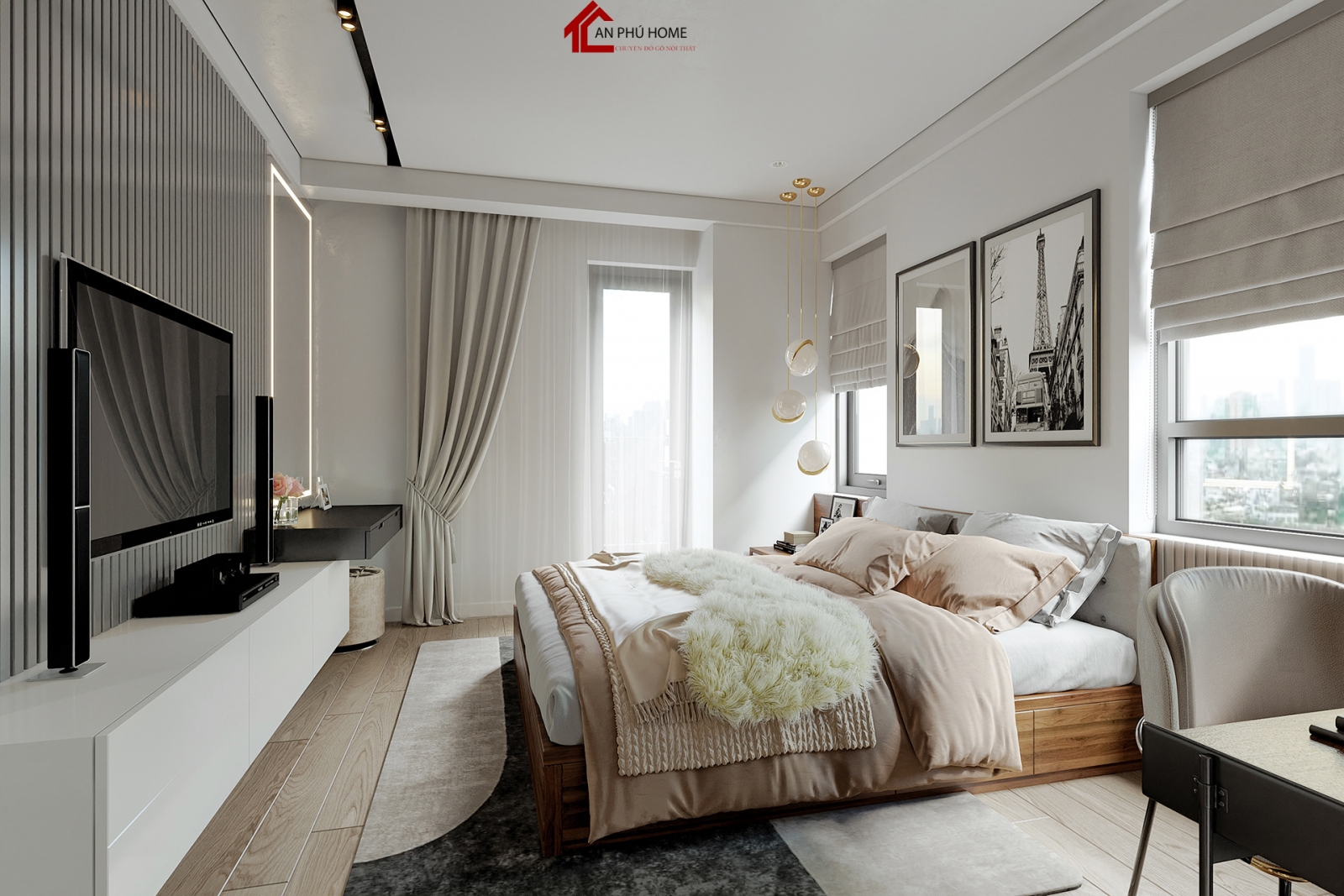 những mẫu phòng ngủ đẹp 2023